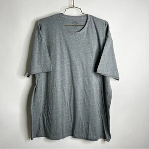 TRUE CLASSIC Tee Size XXL Heathered Gray Grey Crew-Neck Short Sleeve Cotton